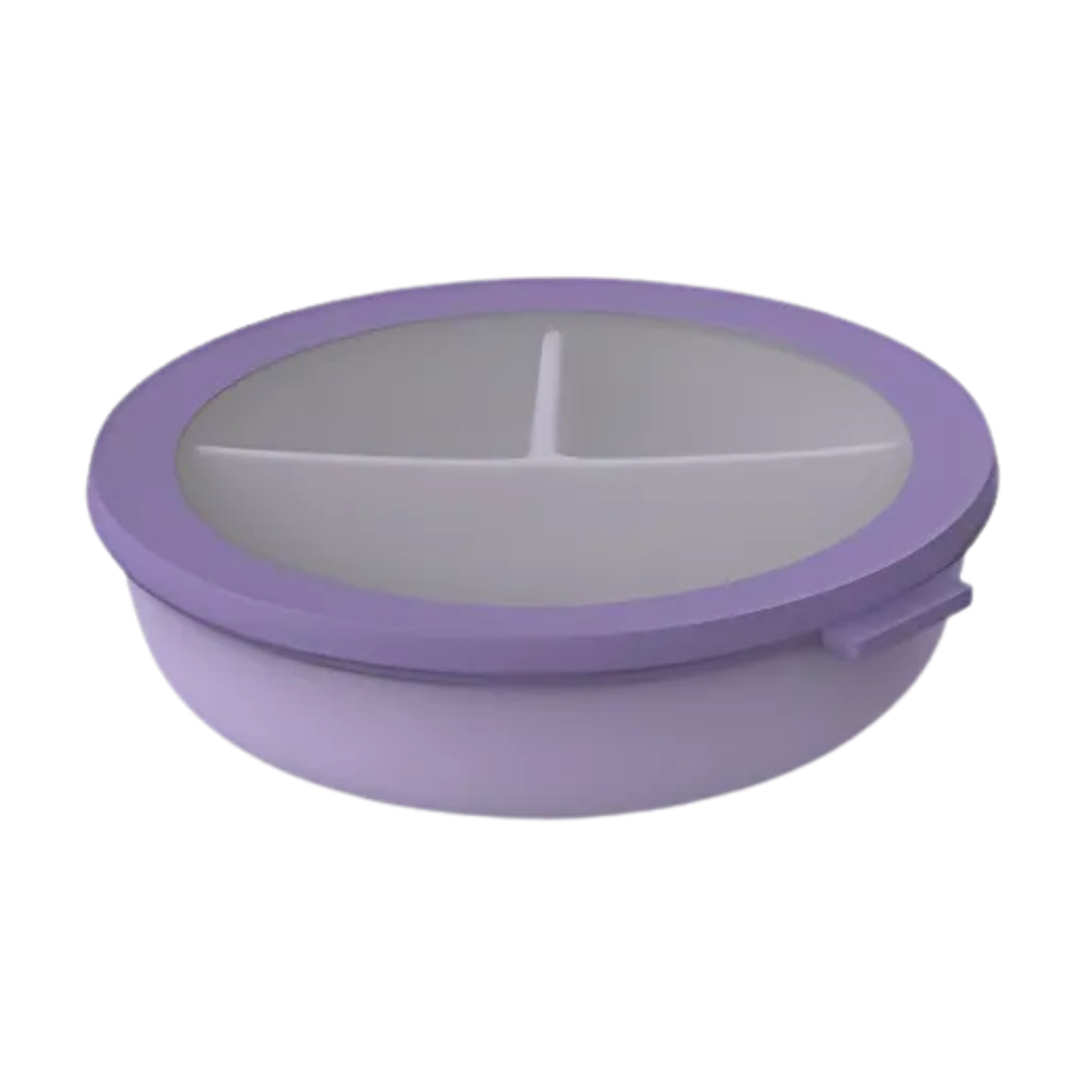 Bol bento à 3 compartiments Cirqula mauve - Mepal