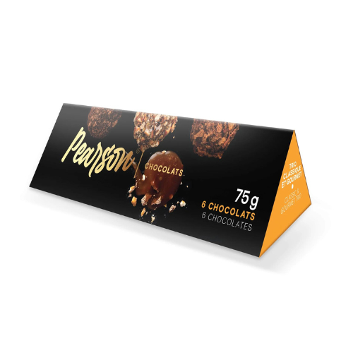 Boîte de 6 rochers Classique et gourmet 75g - Pearson