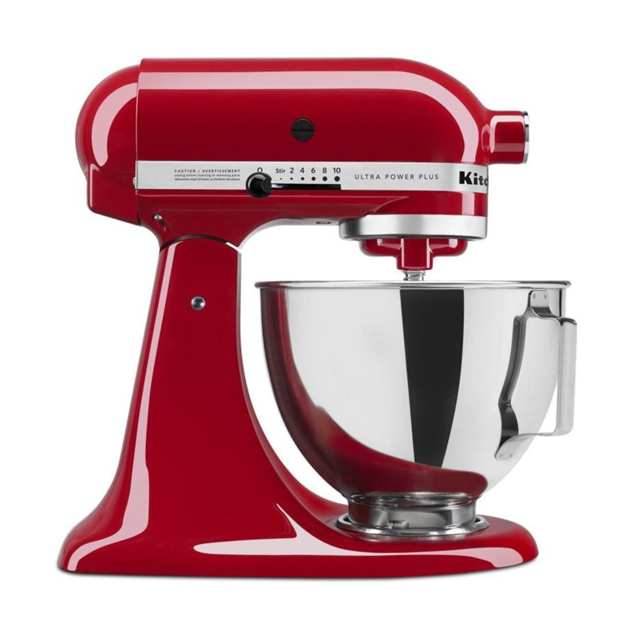 Batteur sur socle Ultra Power Plus 4.5 pintes Rouge - KitchenAid