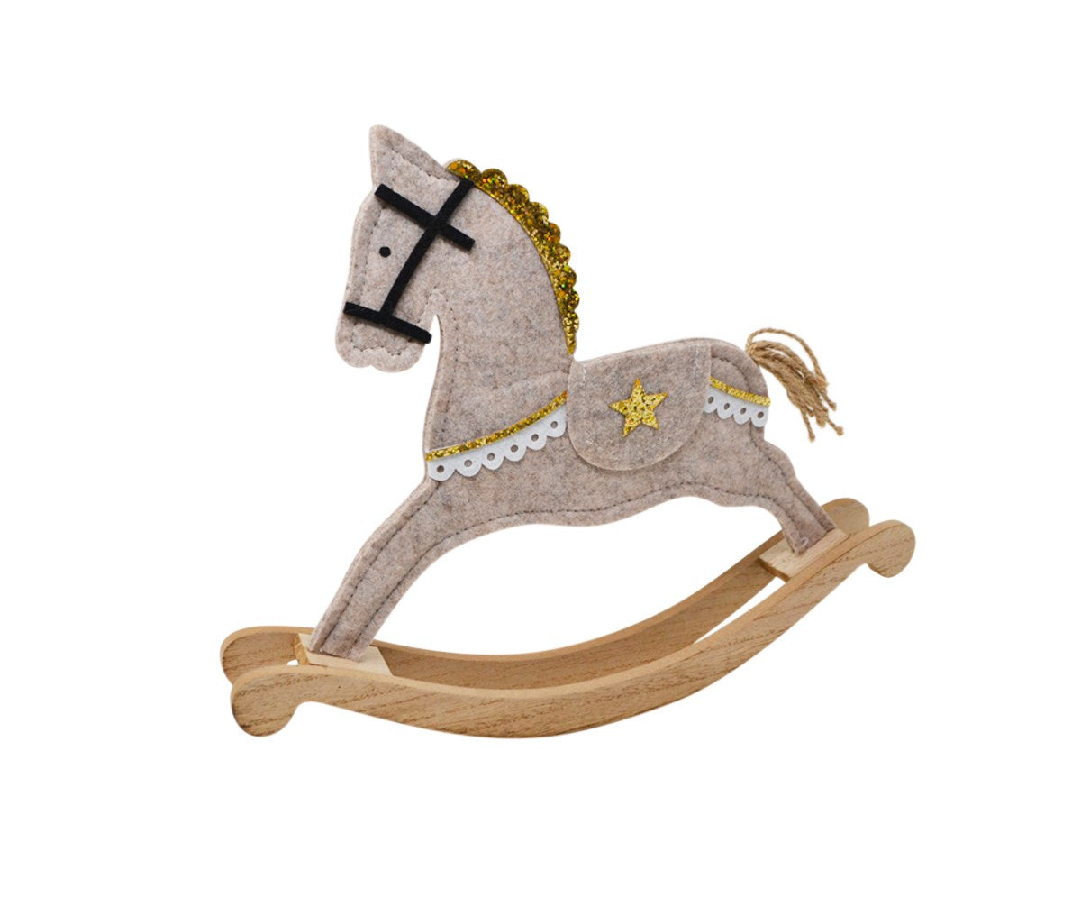 Cheval à bascule décoratif