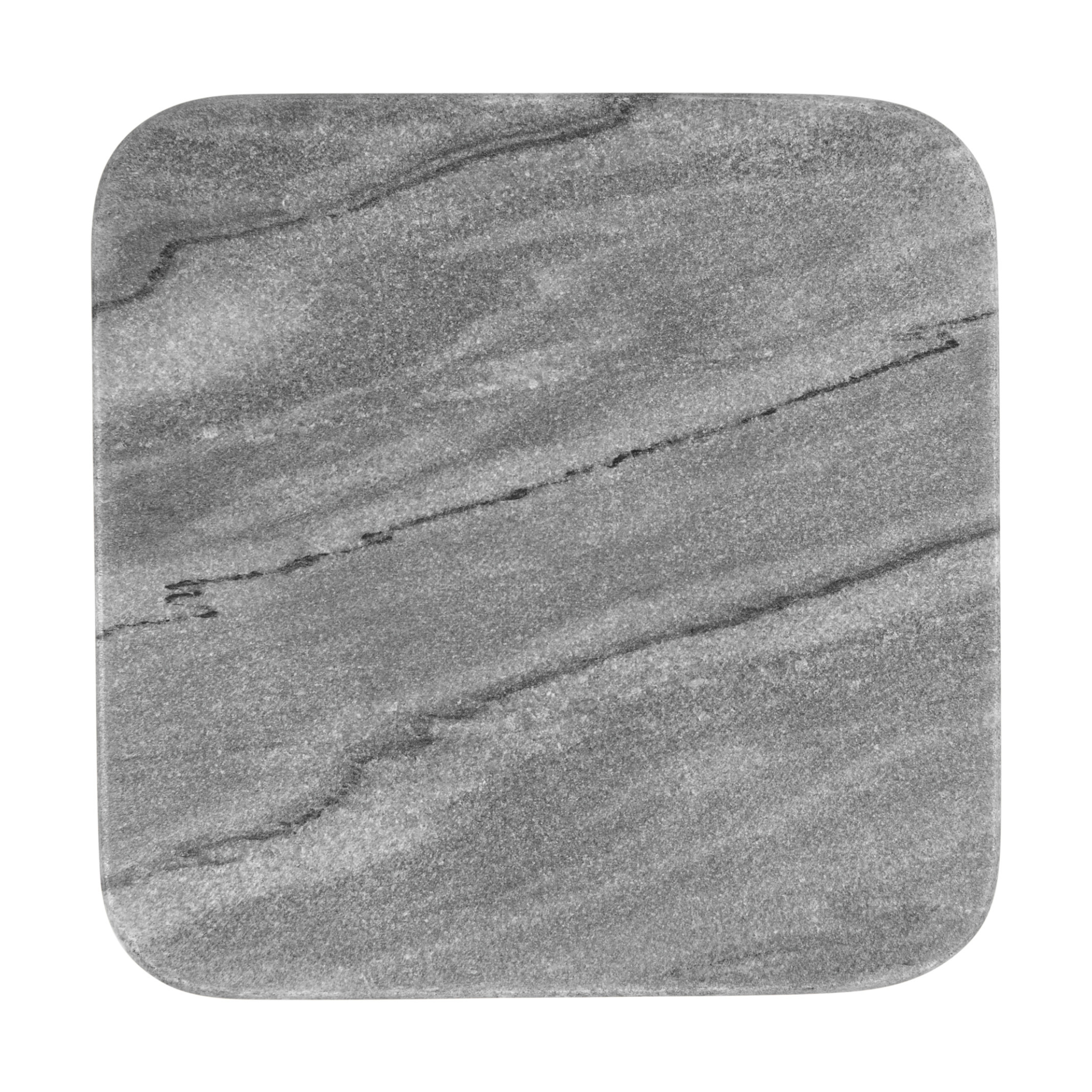 Sous-verre carré en marbre Charcoal - Maxwell & Williams