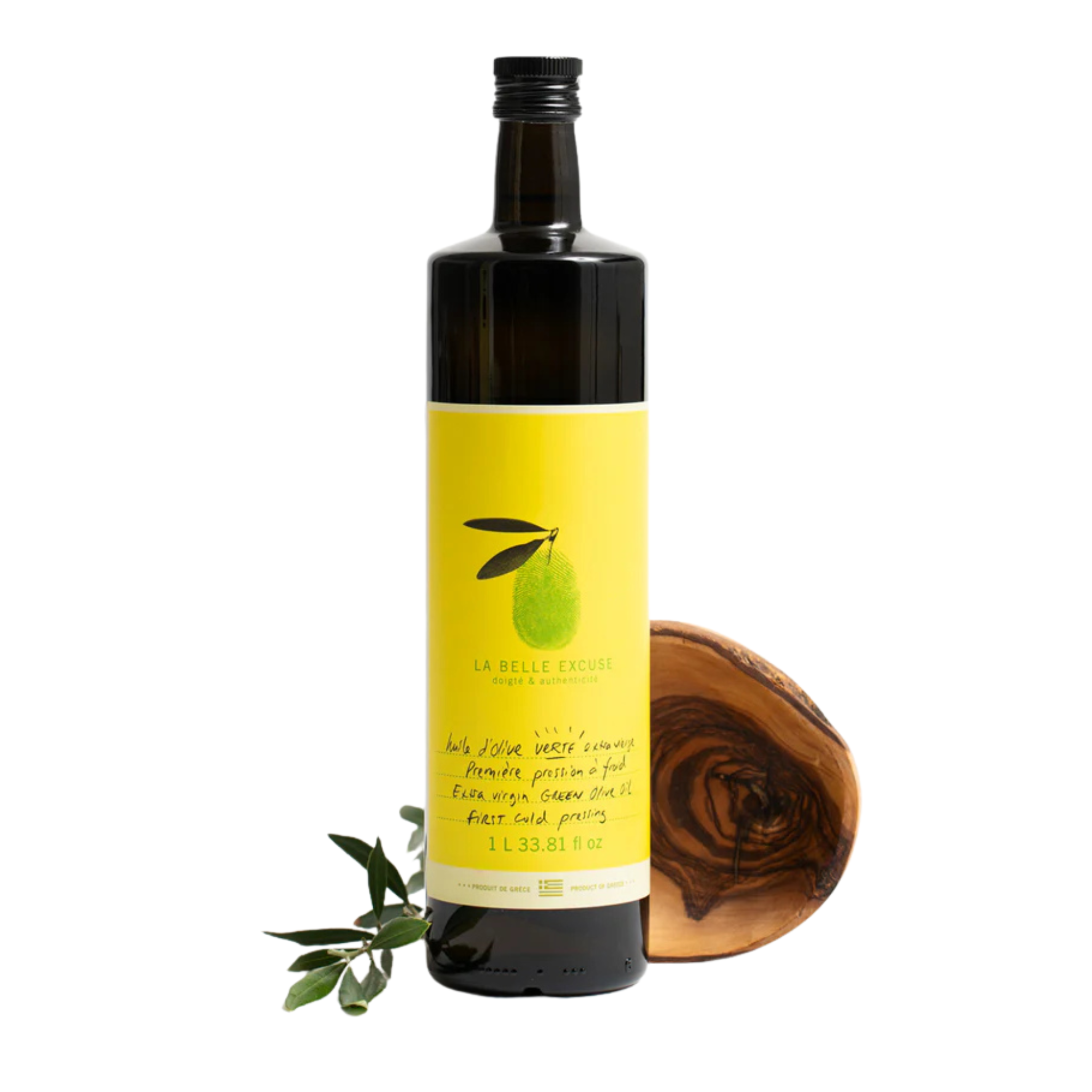 Extra Virgin Green Olive Oil 1 L - La Belle Excuse