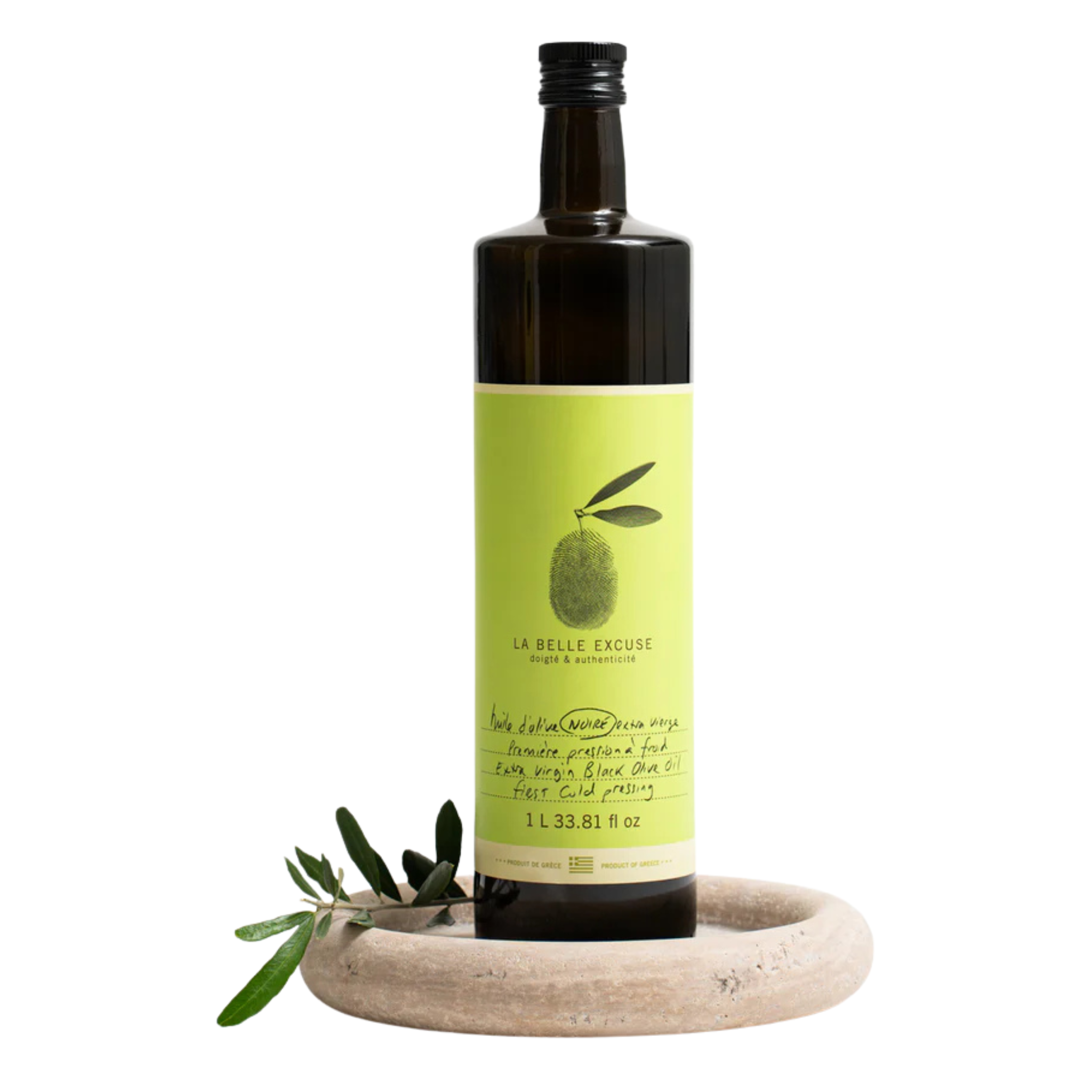 Extra Virgin Black Olive Oil 1 L - La Belle Excuse