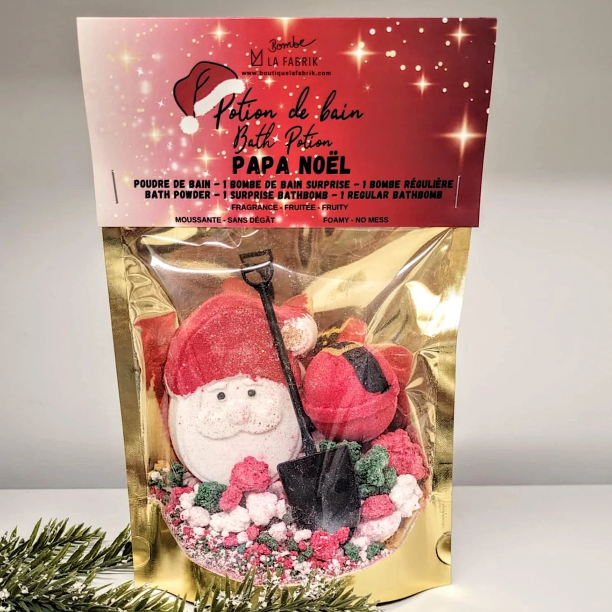 Potion de bain Papa Noël - La Fabrik