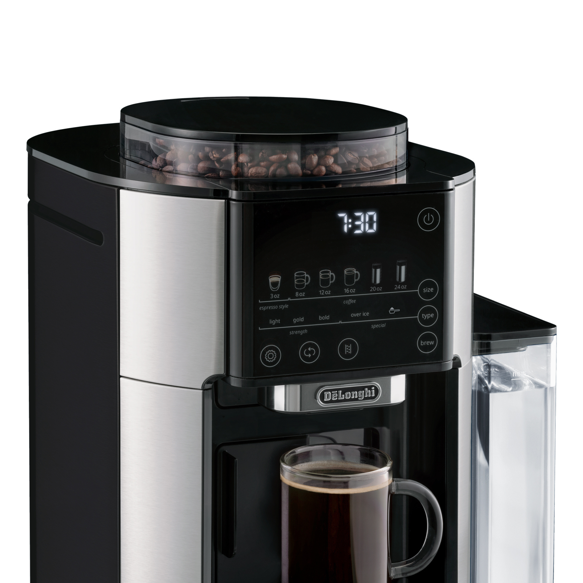Machine à café automatique TrueBrew avec technologie Bean Extract – De’Longhi