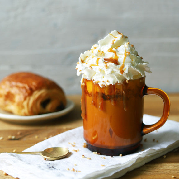 Ensemble de 6 tasses Ambré Jaune 260 ml