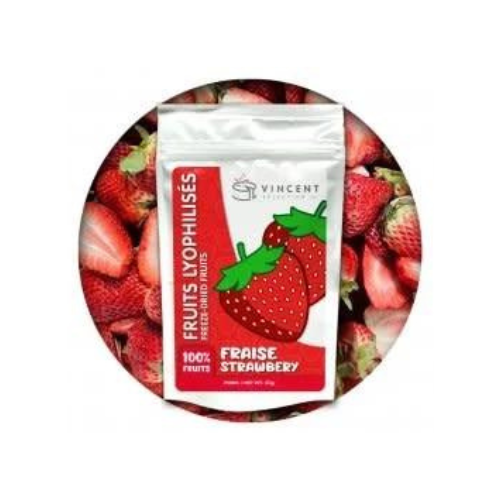 Fraises lyophilisés 15g
