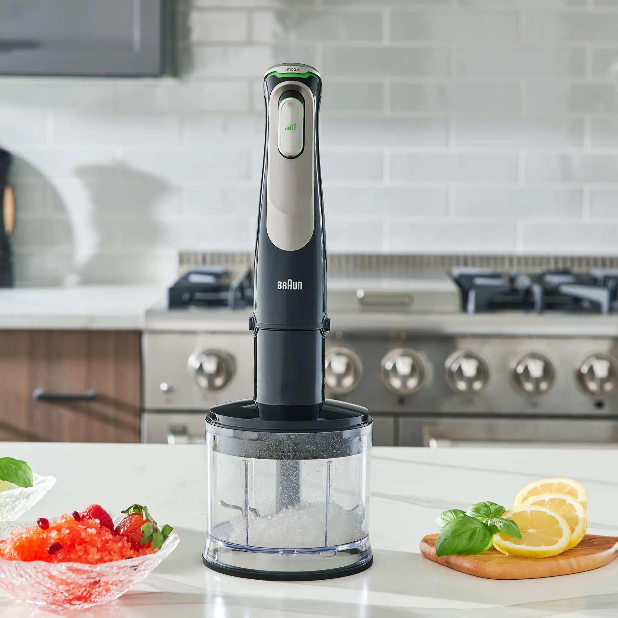 Mélangeur à main MultiQuick 9 Braun avec accessoires et technologie SmartSpeed pour mixage efficace