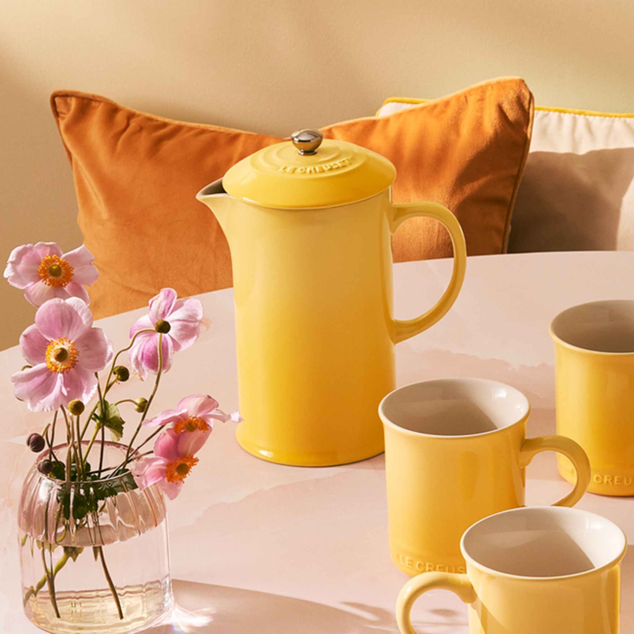 Cafetière à piston Camomille 1 L - Le Creuset