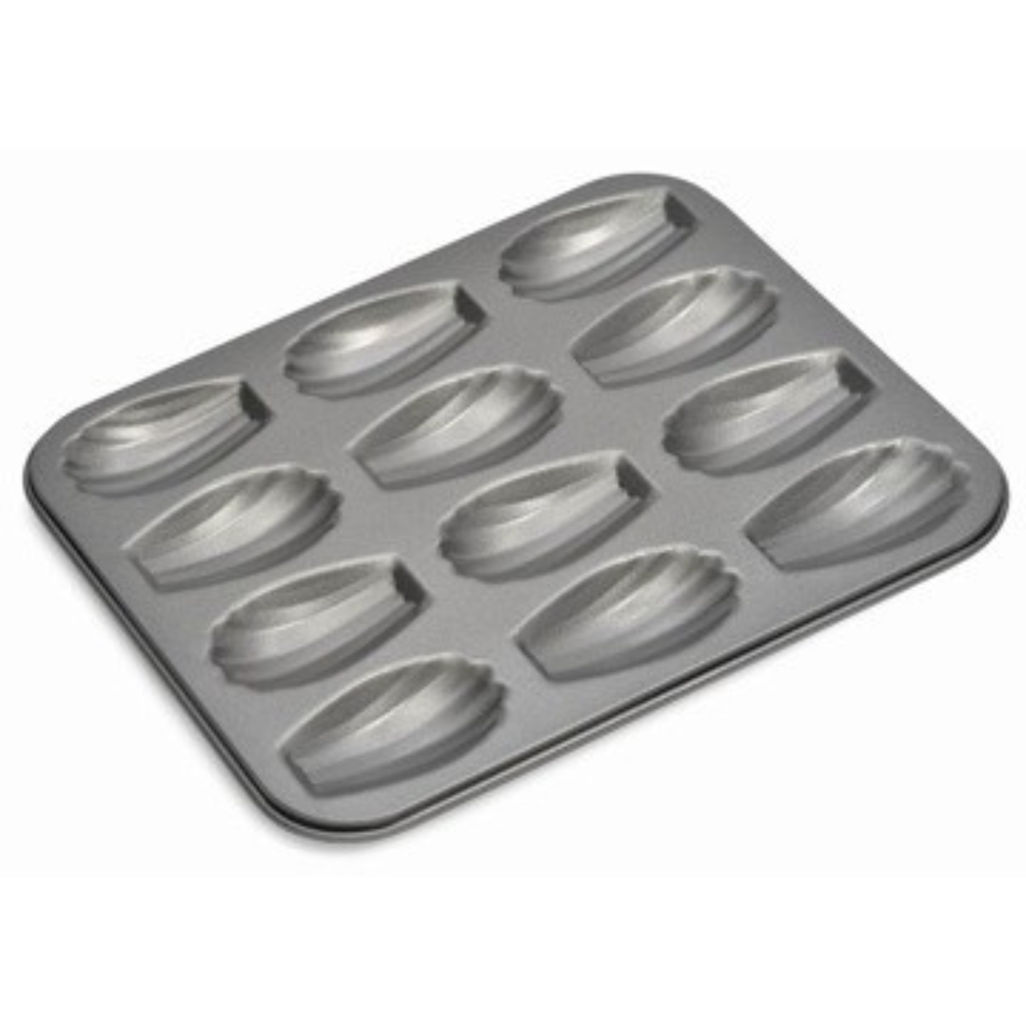 Non-stick 12-cup madeleine mold