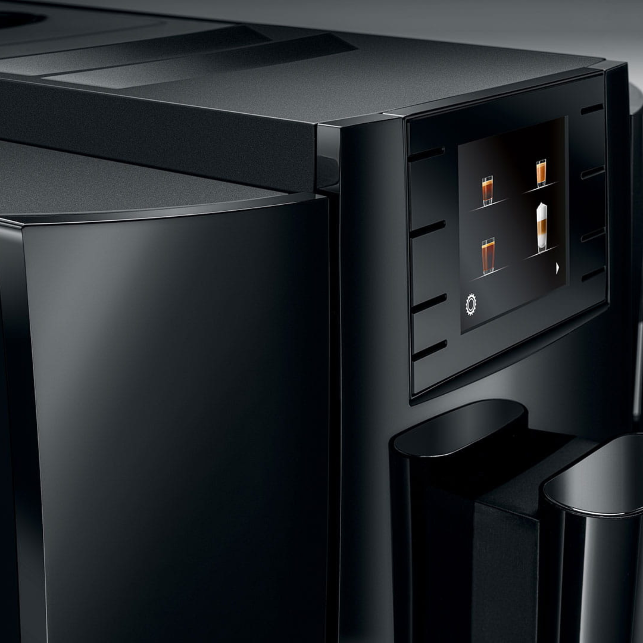 Machine à café automatique E8 Piano Black – JURA 