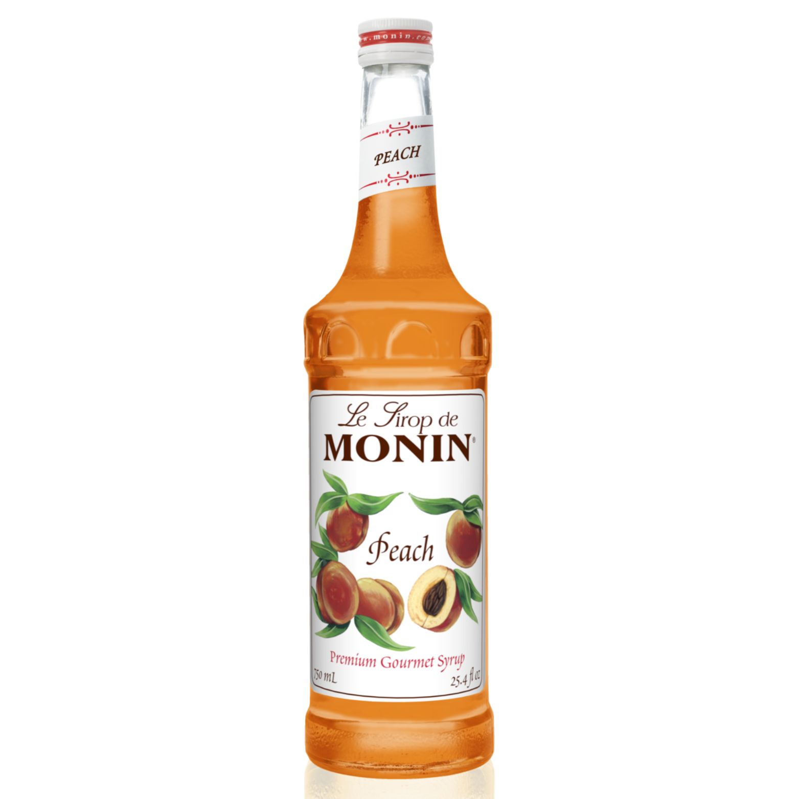 Peach Syrup 750ml - Monin 