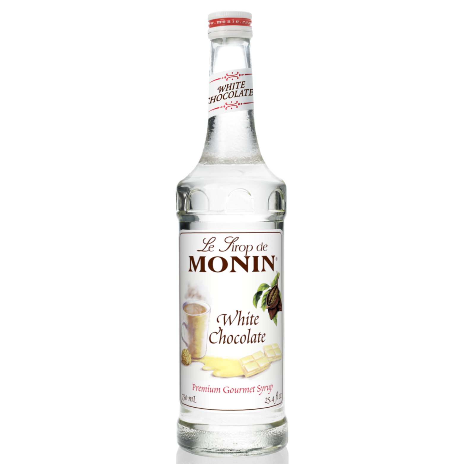 Sirop Chocolat blanc 750 ml - Monin