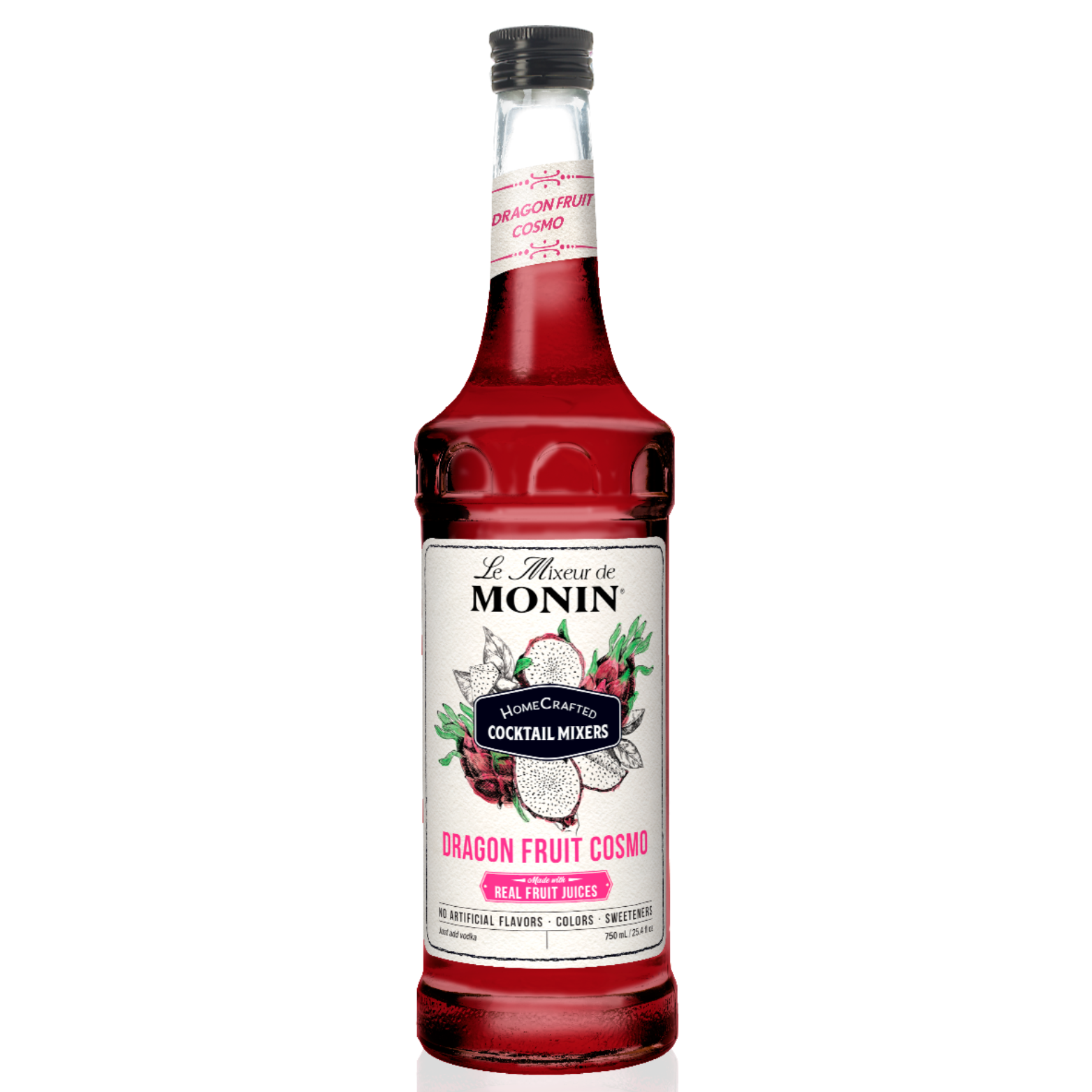 Dragon fruit cocktail mix syrup 750ml - Monin