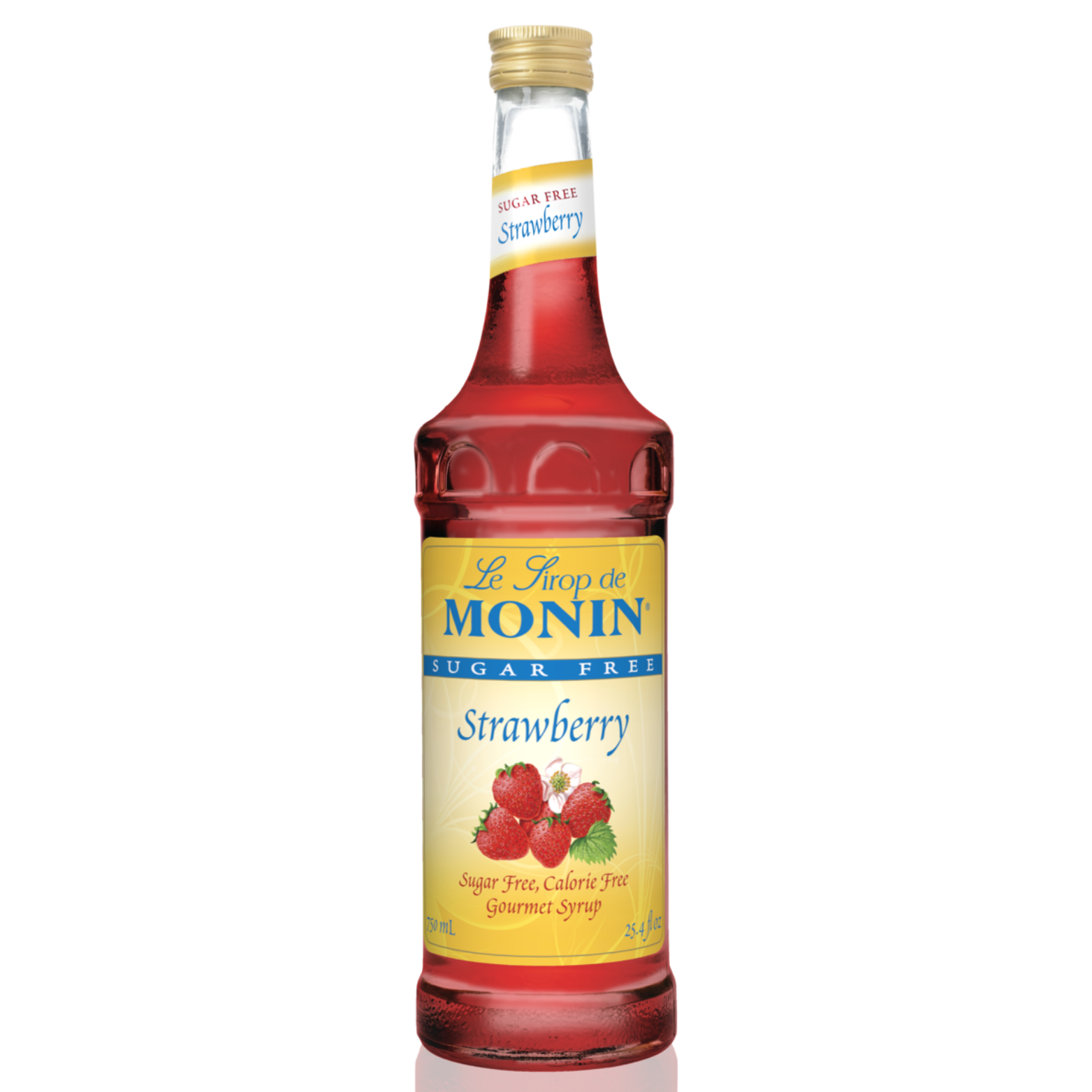 Sugar-free Strawberry Syrup 750ml - Monin