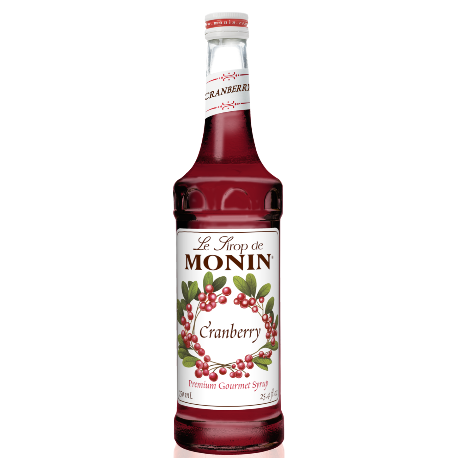 Cranberry Syrup 750ml - Monin