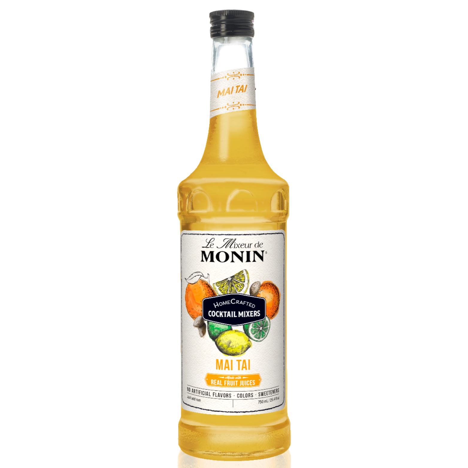 Mai Tai cocktail mix syrup 750ml - Monin