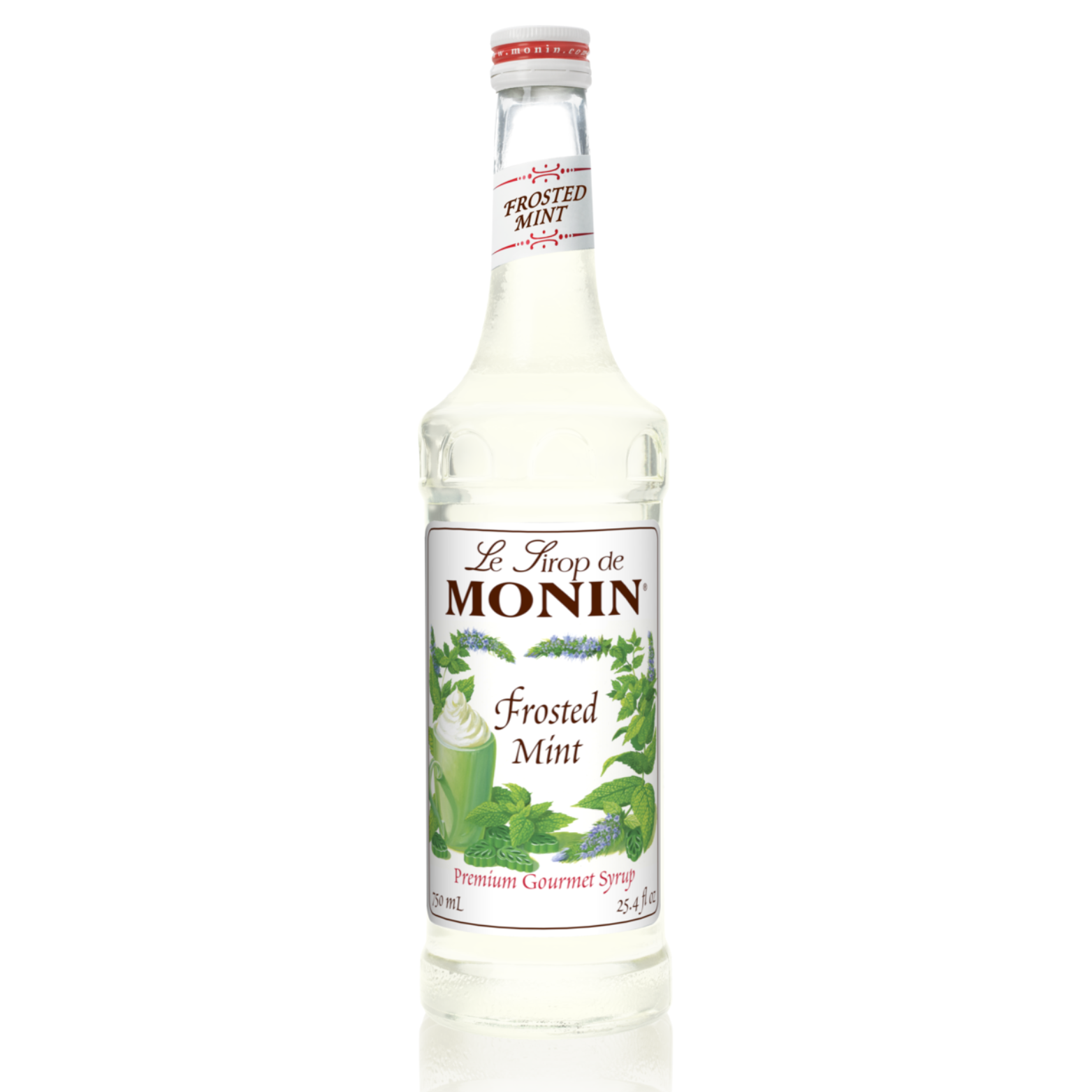 Frosted Mint Syrup 750 ml - Monin