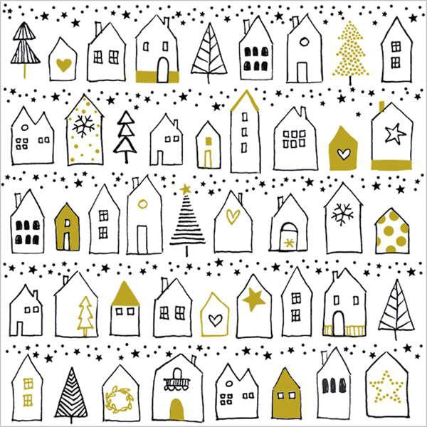 Serviettes de table Maison dorée