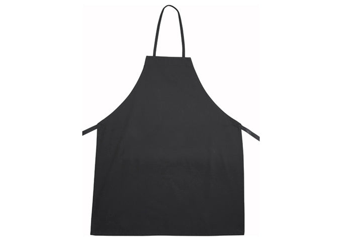 Black kitchen apron