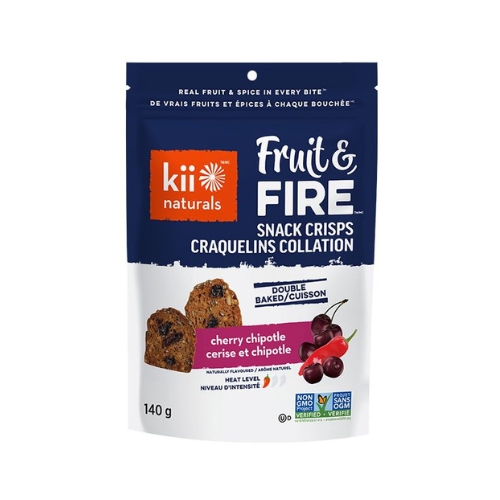 Mini Cherry Chipotle Snack Crackers - Kii Naturals