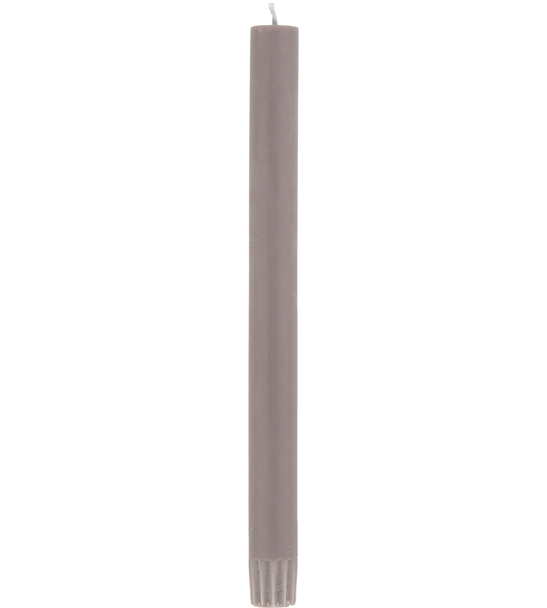 Chandelle non parfumée Taupe 24.5cm
