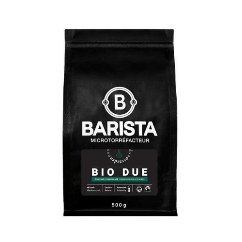 Organic Espresso Coffee Beans Due 1kg - Barista