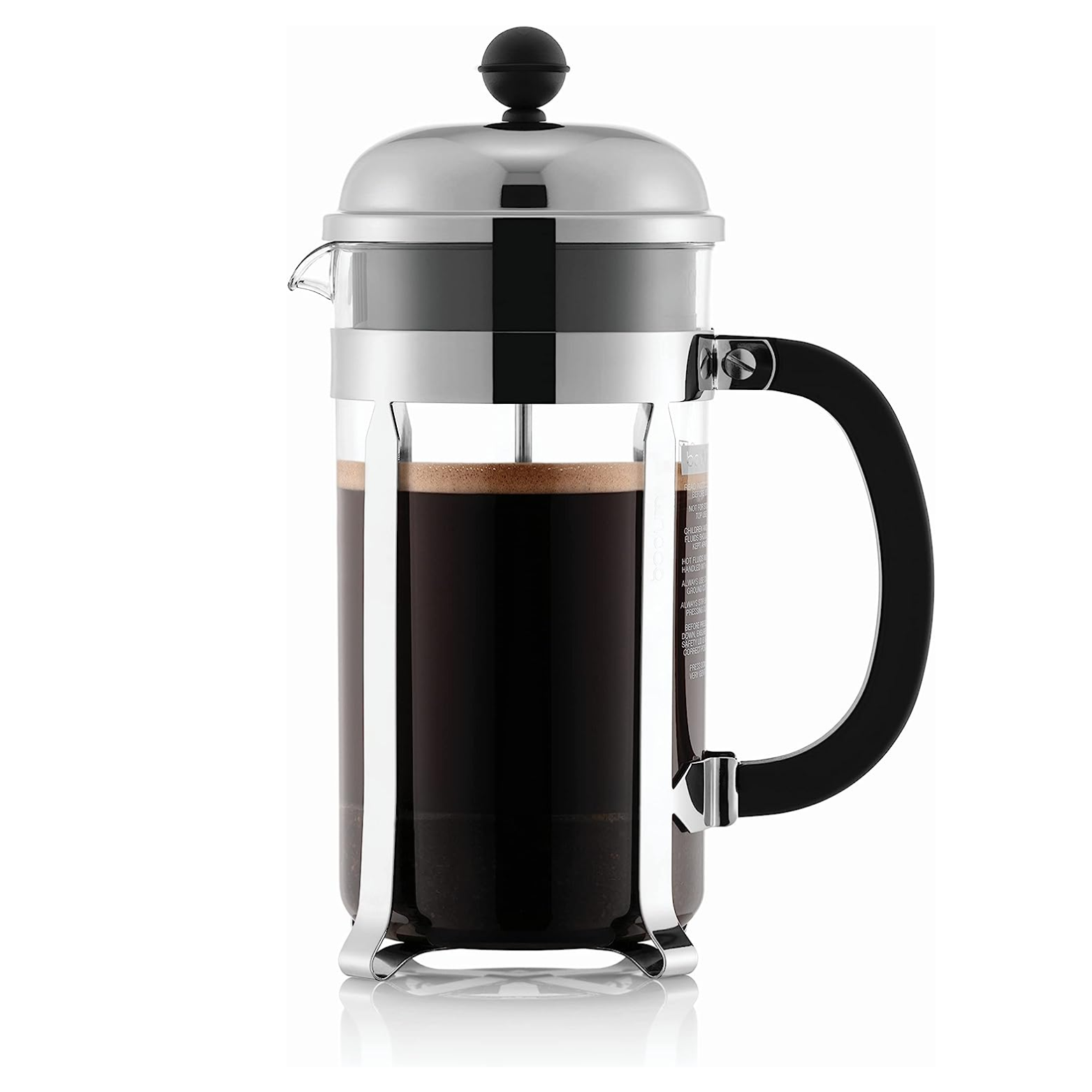 Cafetière à piston Chambord Chrome 8 tasses - Bodum