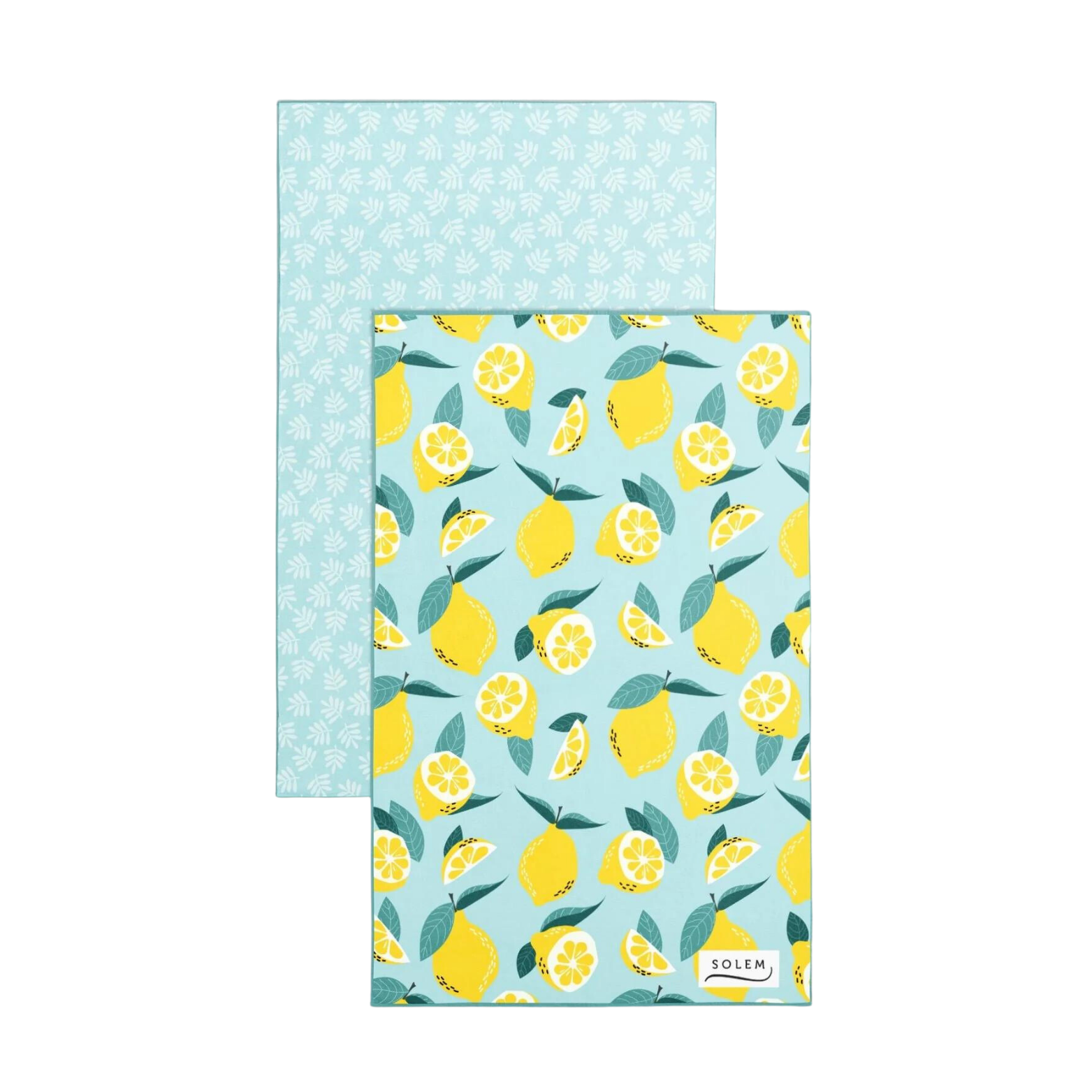 Ensemble de 2 linges à vaisselle Les Citrons - Solem