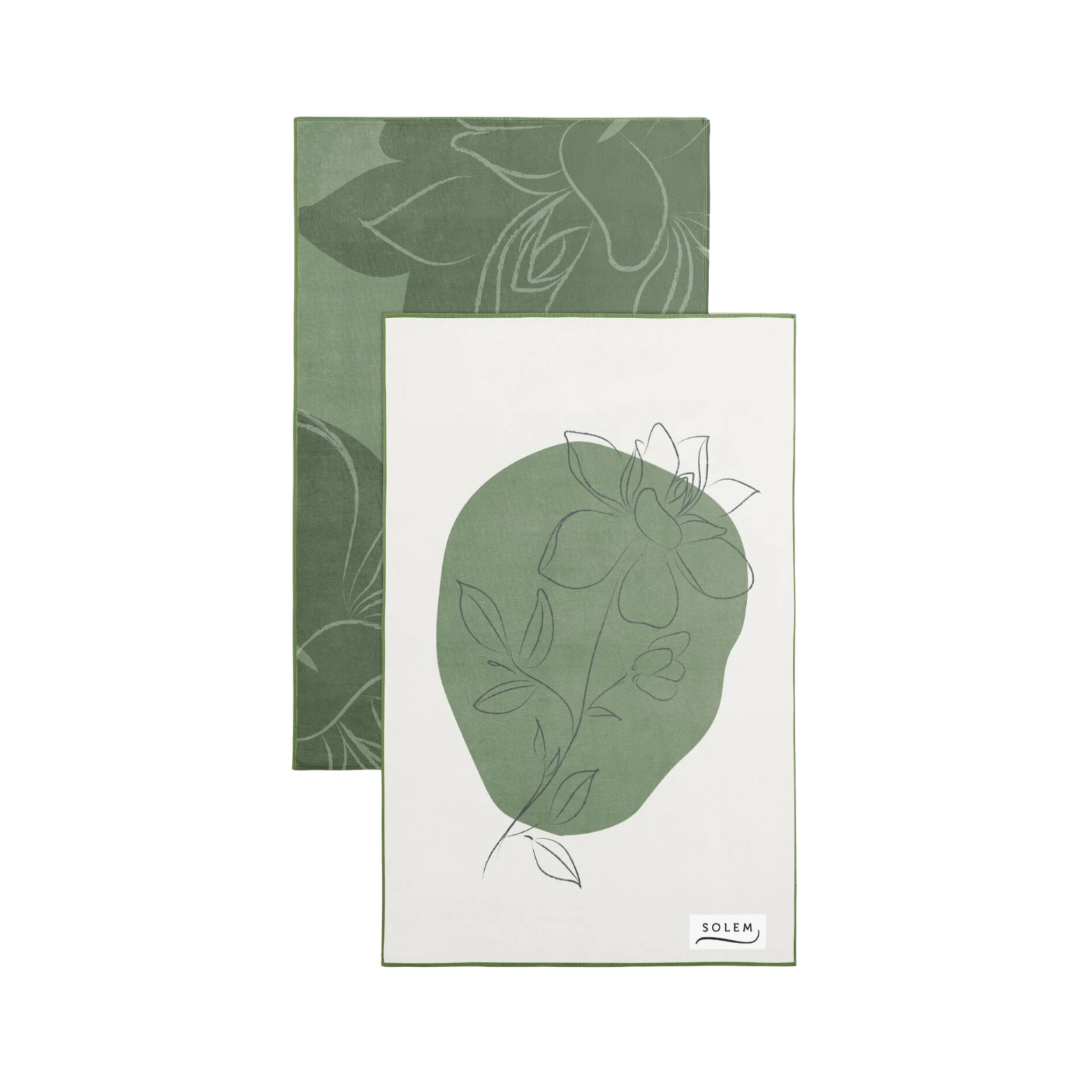 Ensemble de 2 linges à vaisselle Gardenia - Solem