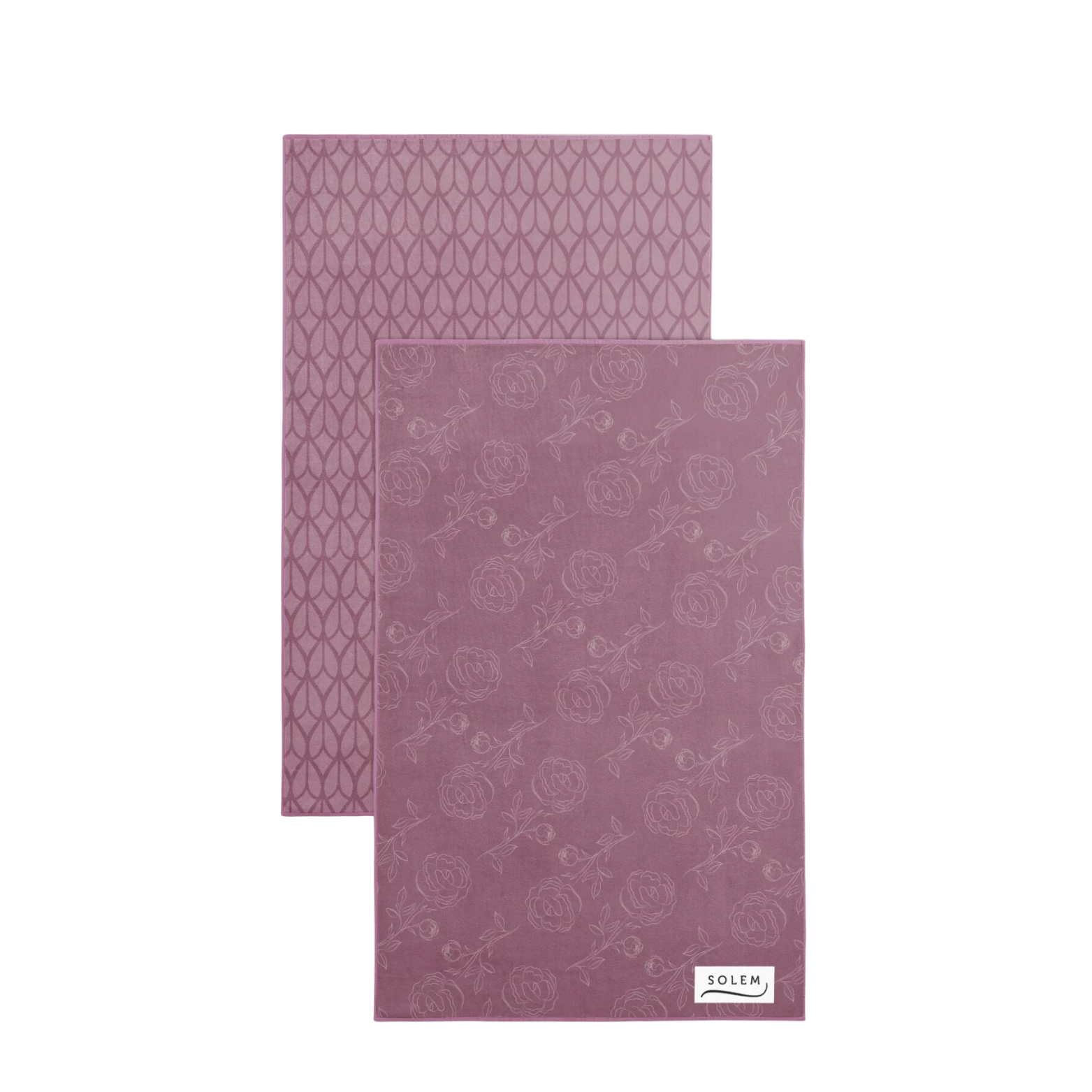 Ensemble de 2 linges à vaisselle Les pivoines - Solem