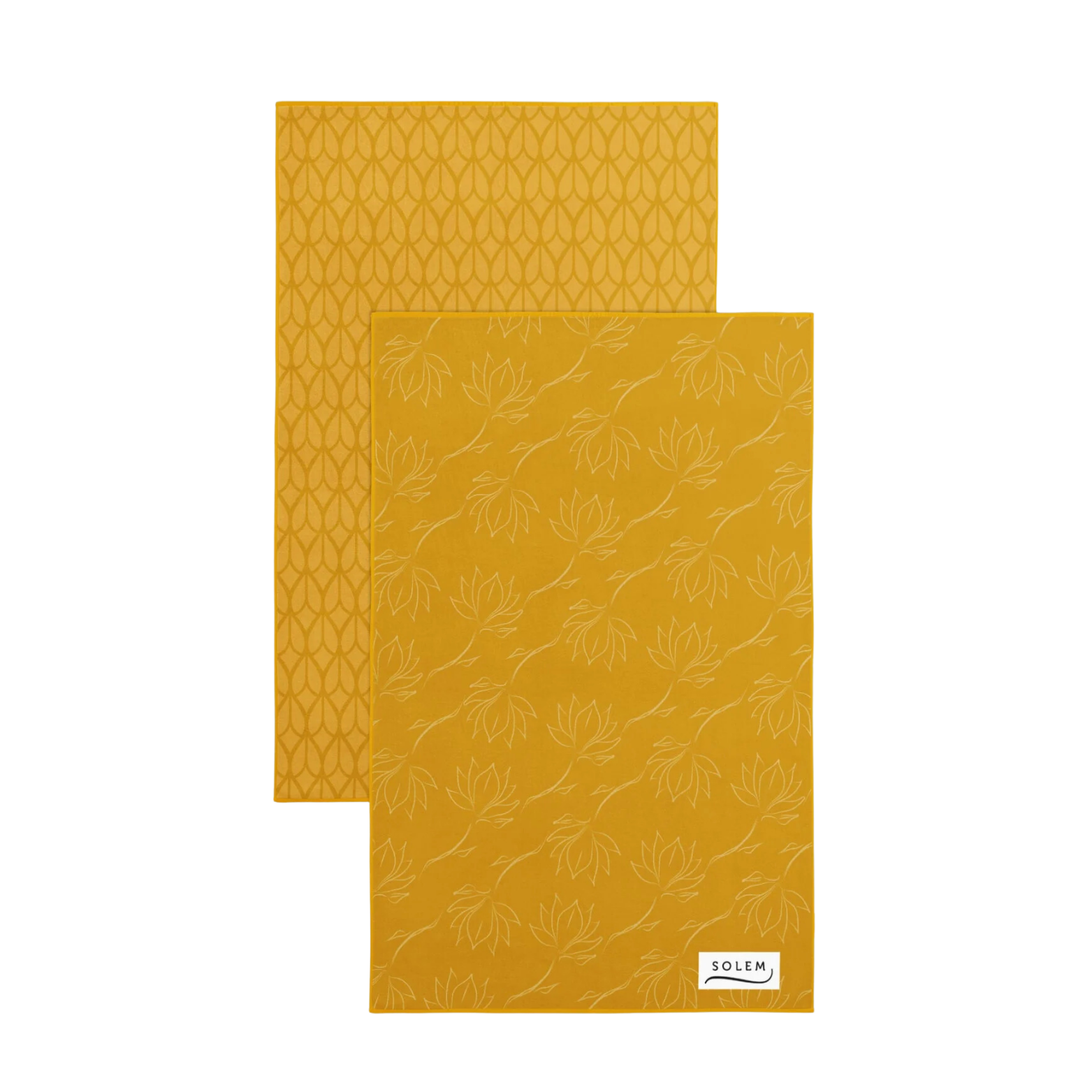 Ensemble de 2 linges à vaisselle Les Magnolias - Solem