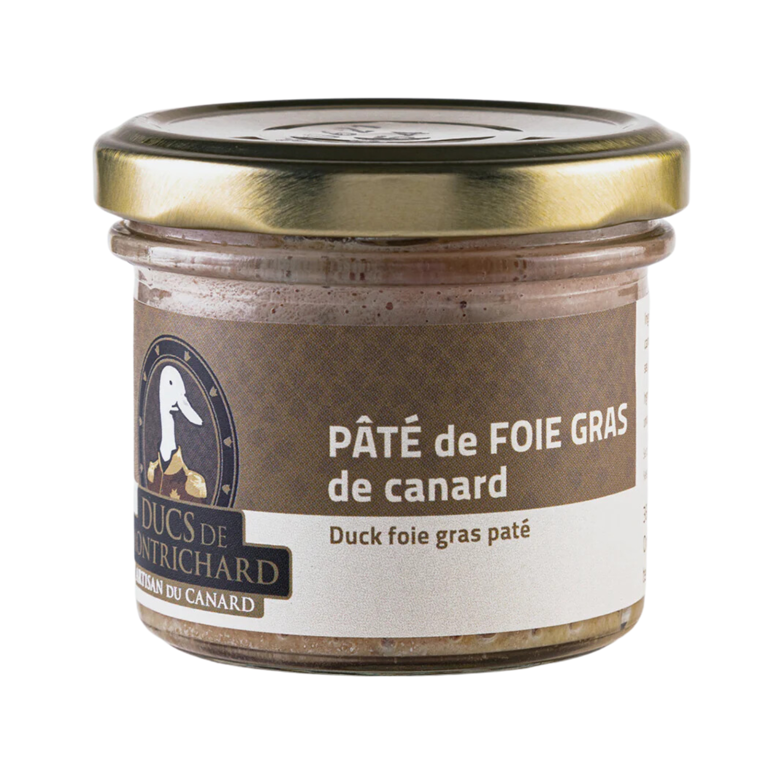 Natural duck foie gras pâté 86g