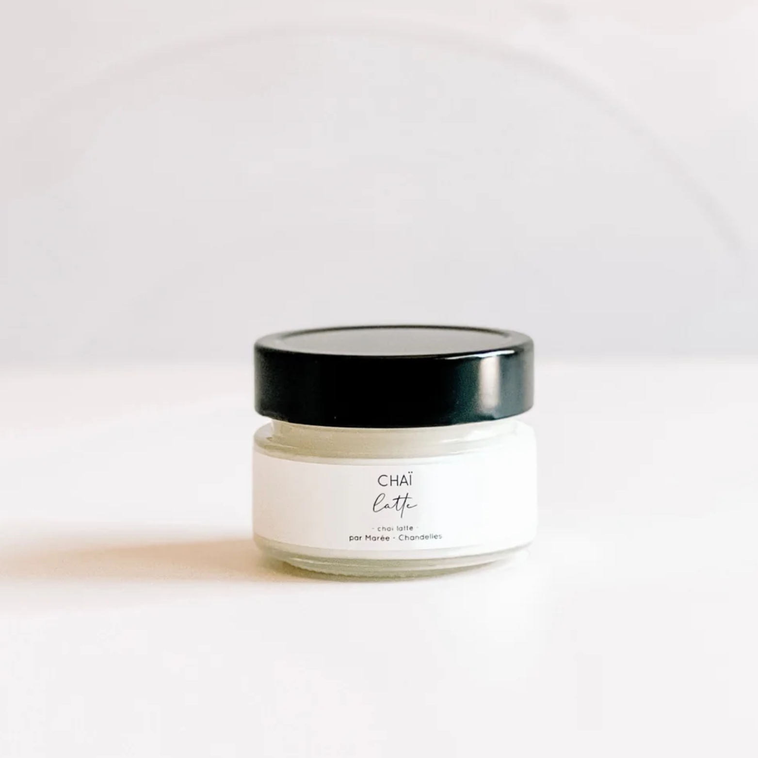 Chandelle de soya Chai latté 106 ml - Marée Chandelles