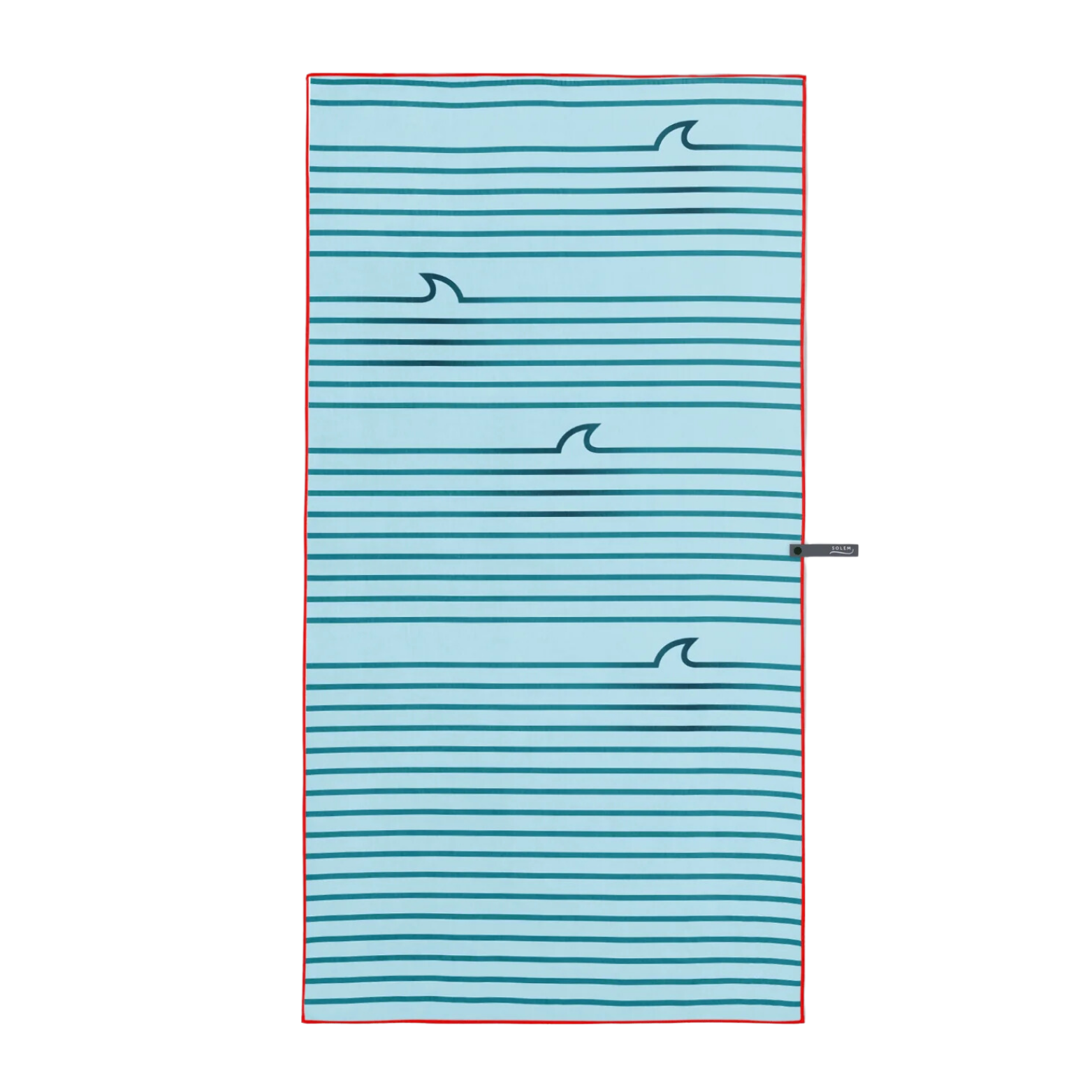 Serviette de plage en microfibre Les Requins du Lac-St-Jean - Solem