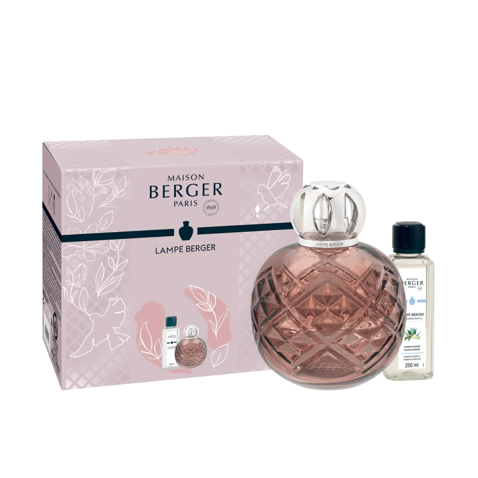 Lampe Berger Le Rituel 250ml avec recharge Agaves Garden - Maison Berger