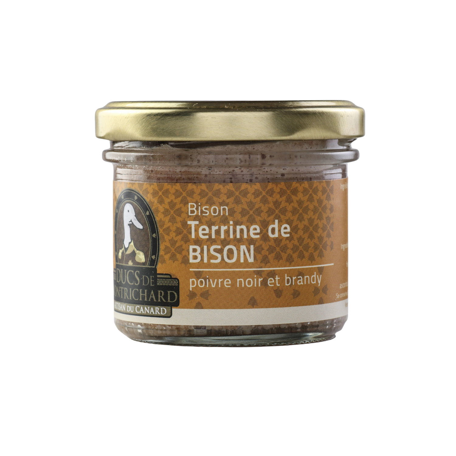 Bison terrine, black pepper and brandy 86g