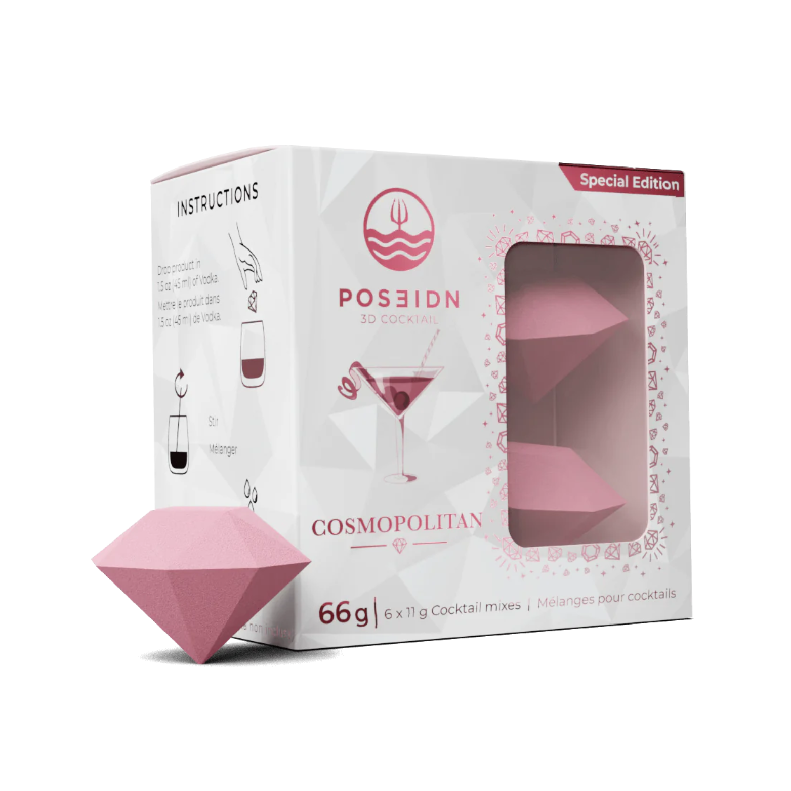 Ensemble de 6 bombes cocktail Cosmo - Poseidn