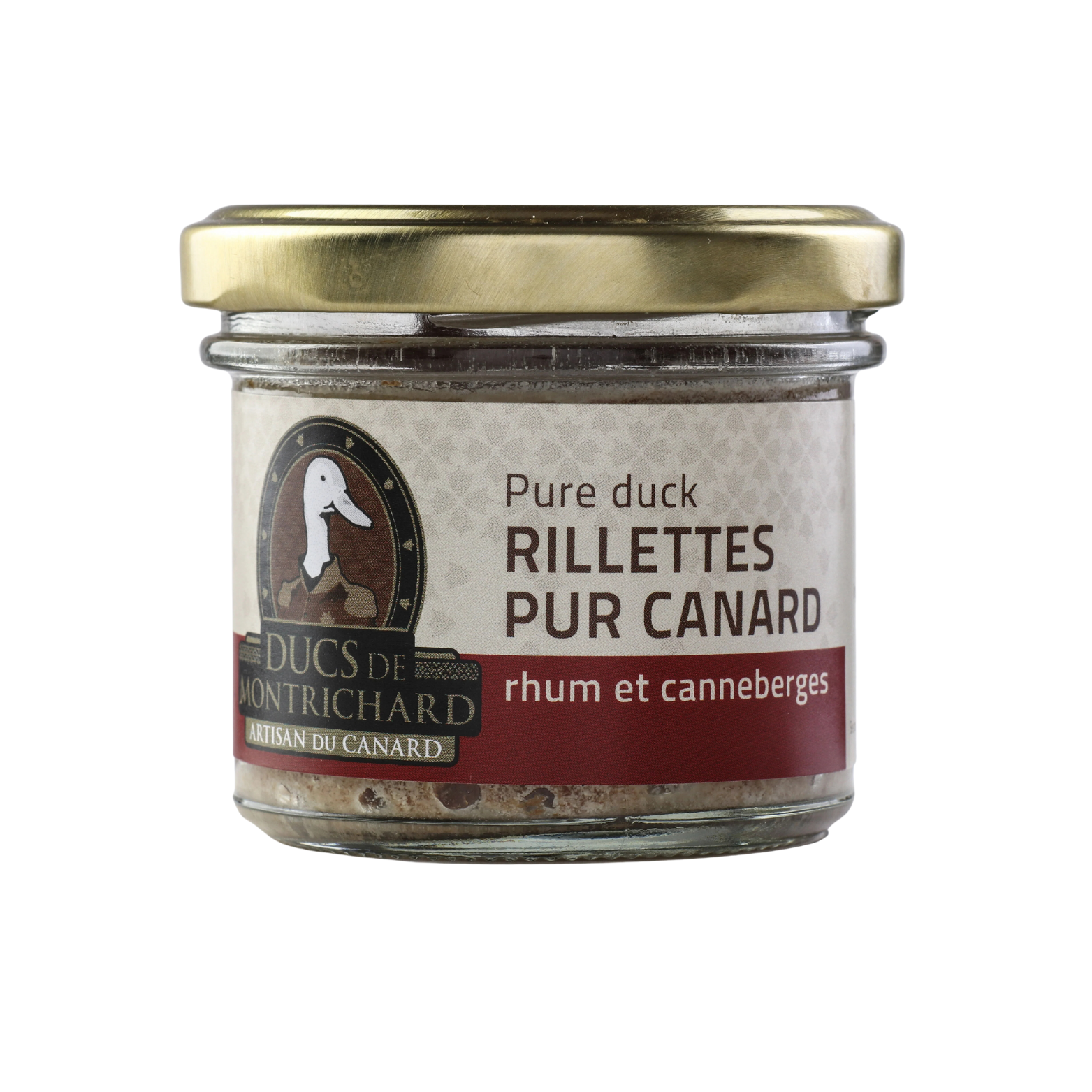 Duck Rillettes with Rum and Cranberries 80g