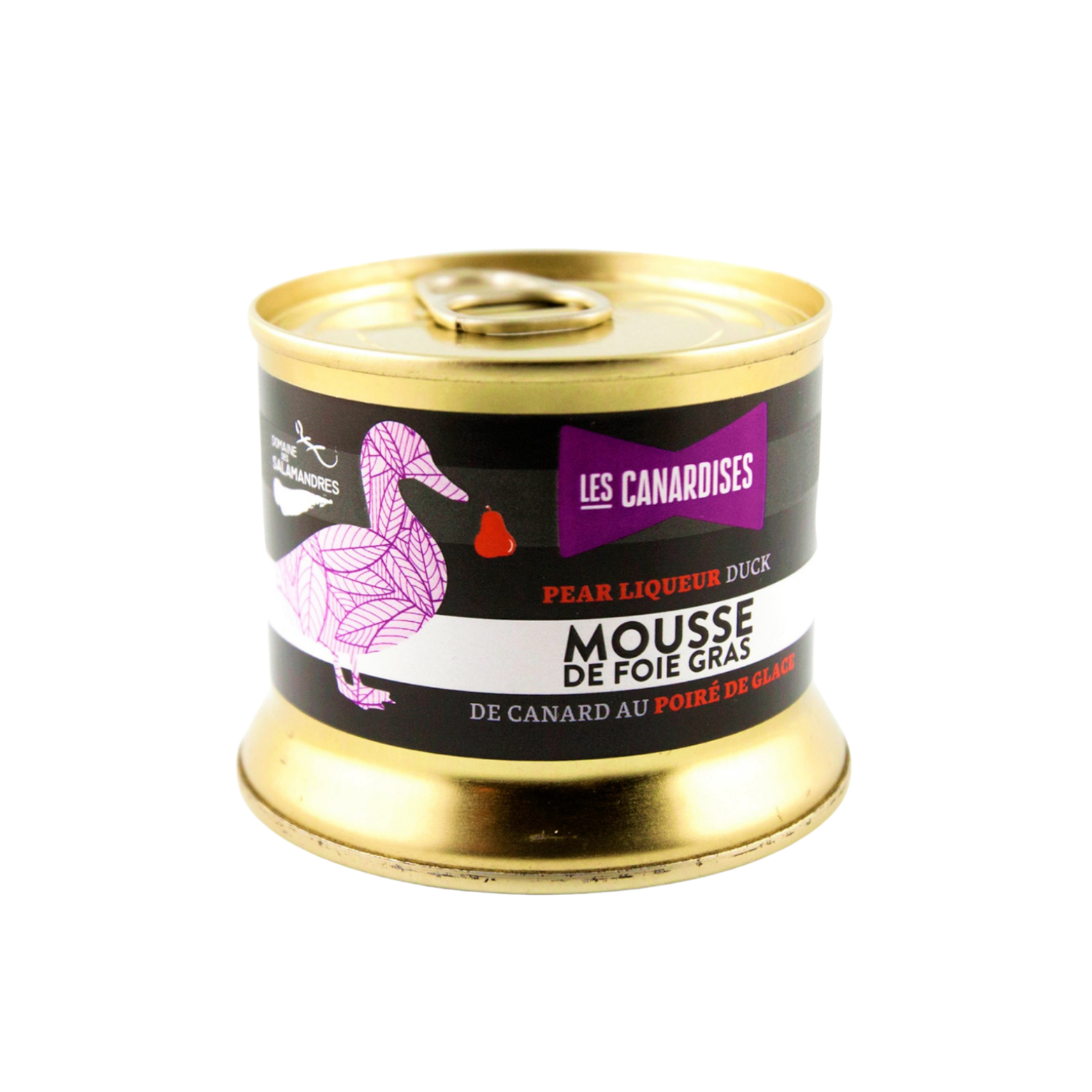 Duck Foie Gras Mousse with Iced Pear 140g - Les Canardises