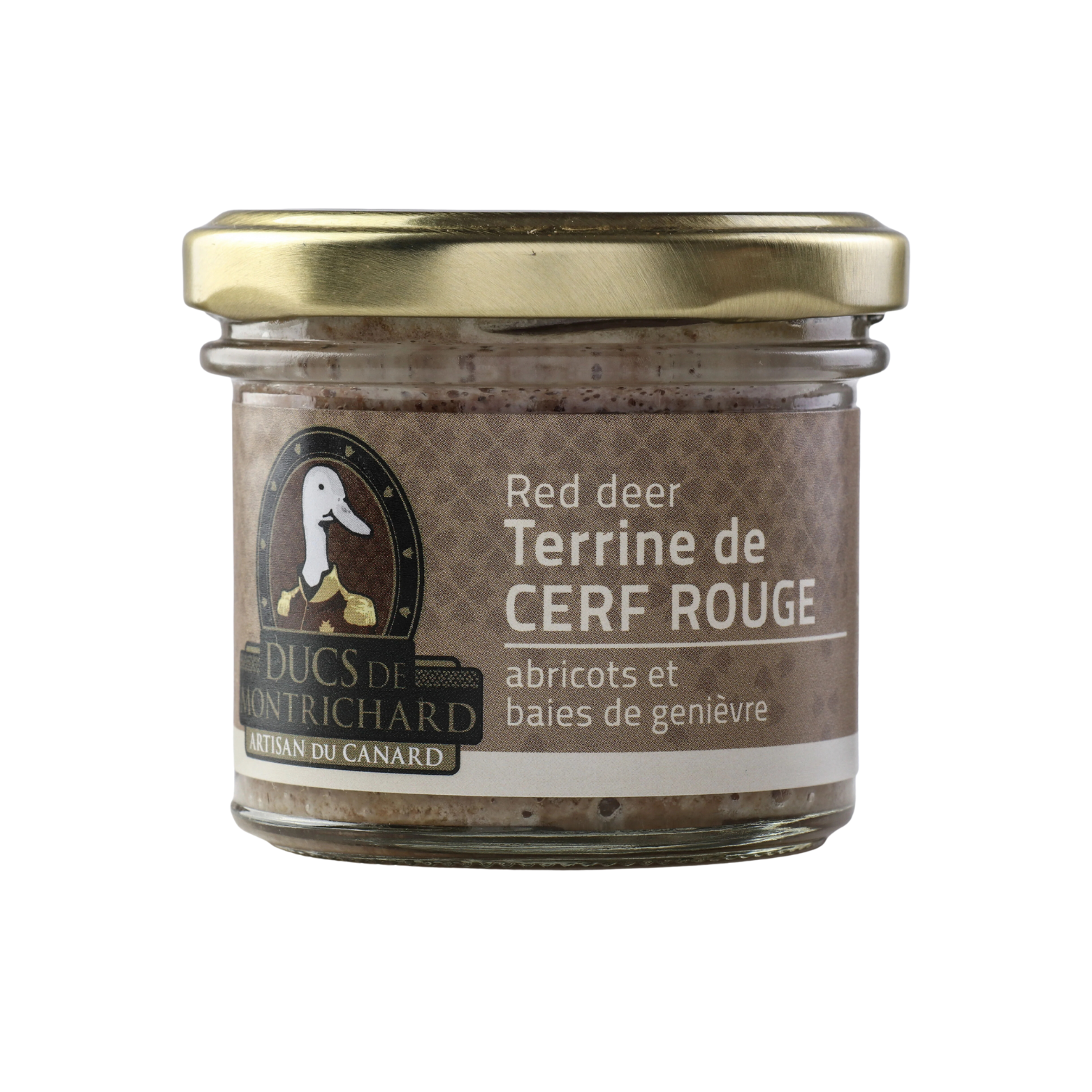 Red deer terrine with apricots and juniper berries 86g