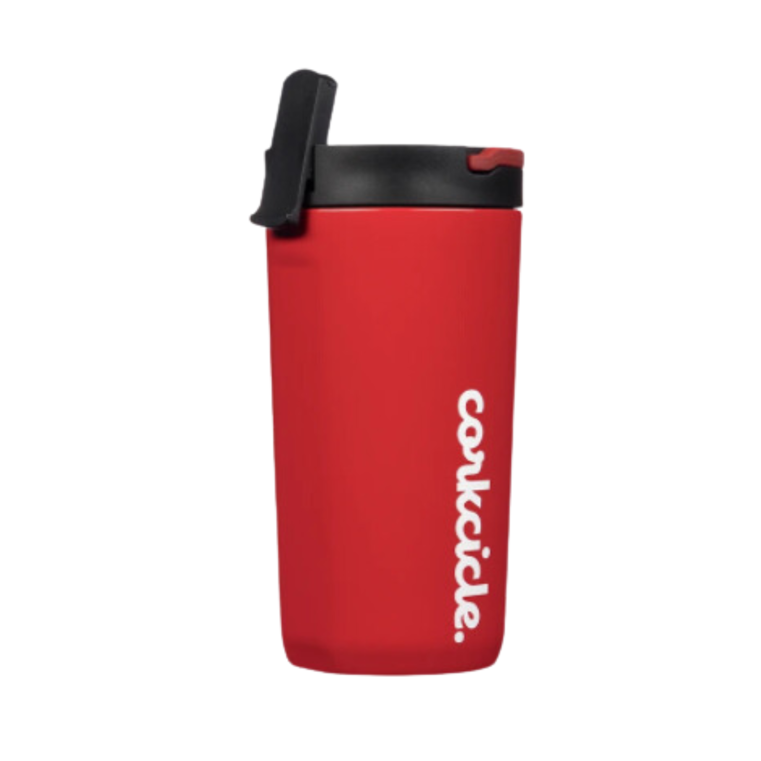 Bouteille isolante avec paille pour enfant Cardinal 12oz - Corkcicle