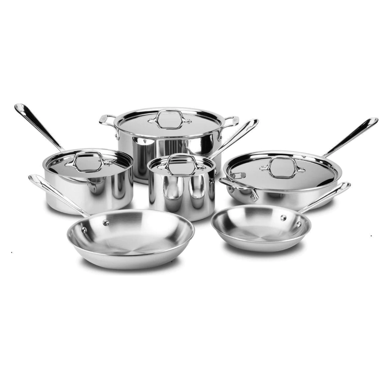 Batterie de cuisine D3 All-Clad 10 pièces