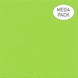 Ensemble de 40 serviettes de table en papier Vert lime
