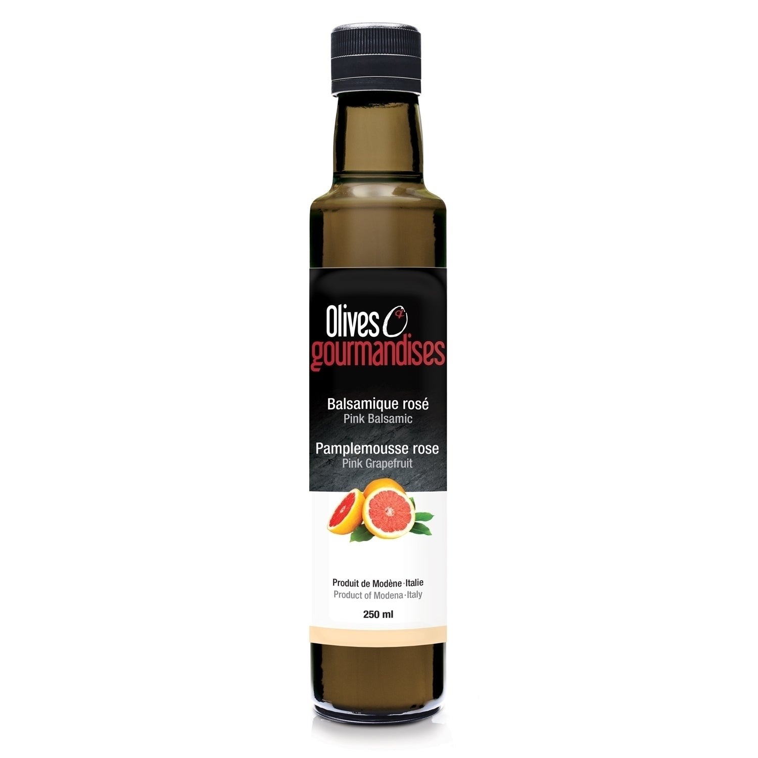 Balsamique rosé au pamplemousse 250ml - Olives et Gourmandises