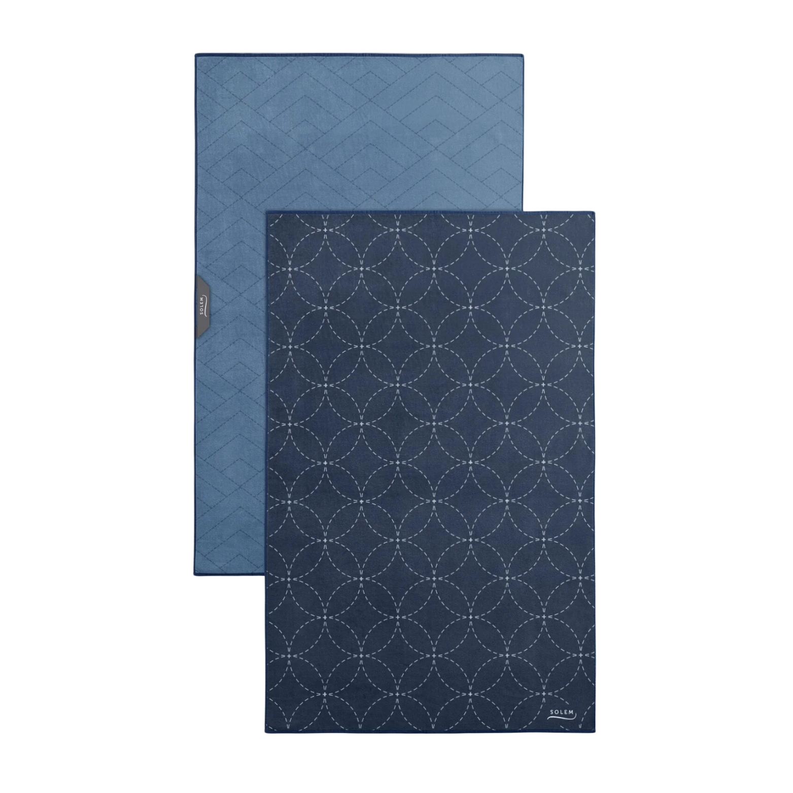 Ensemble de 2 linges à vaisselle Essentiels marine - Solem