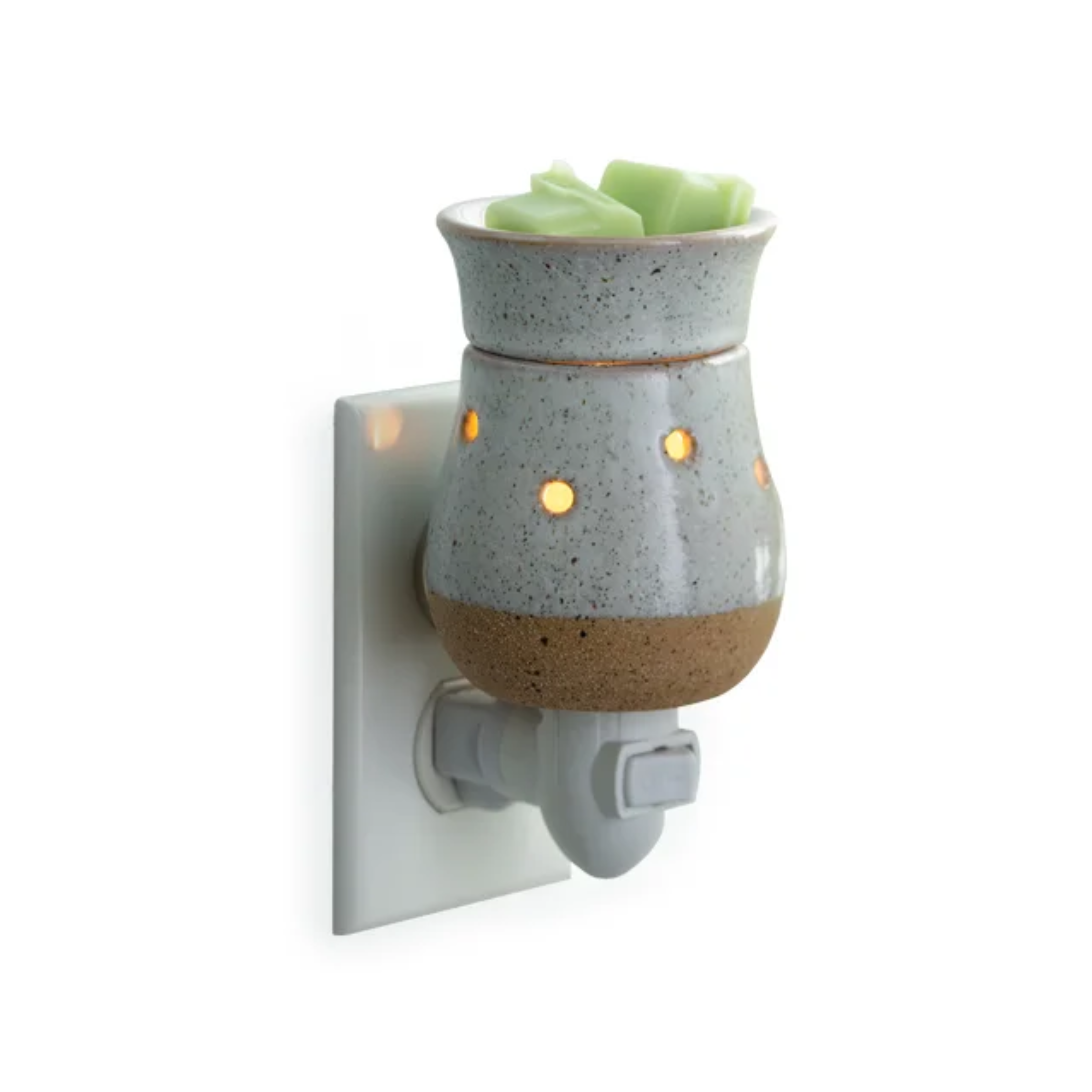 Diffuseur de cire mural Blanc rustique