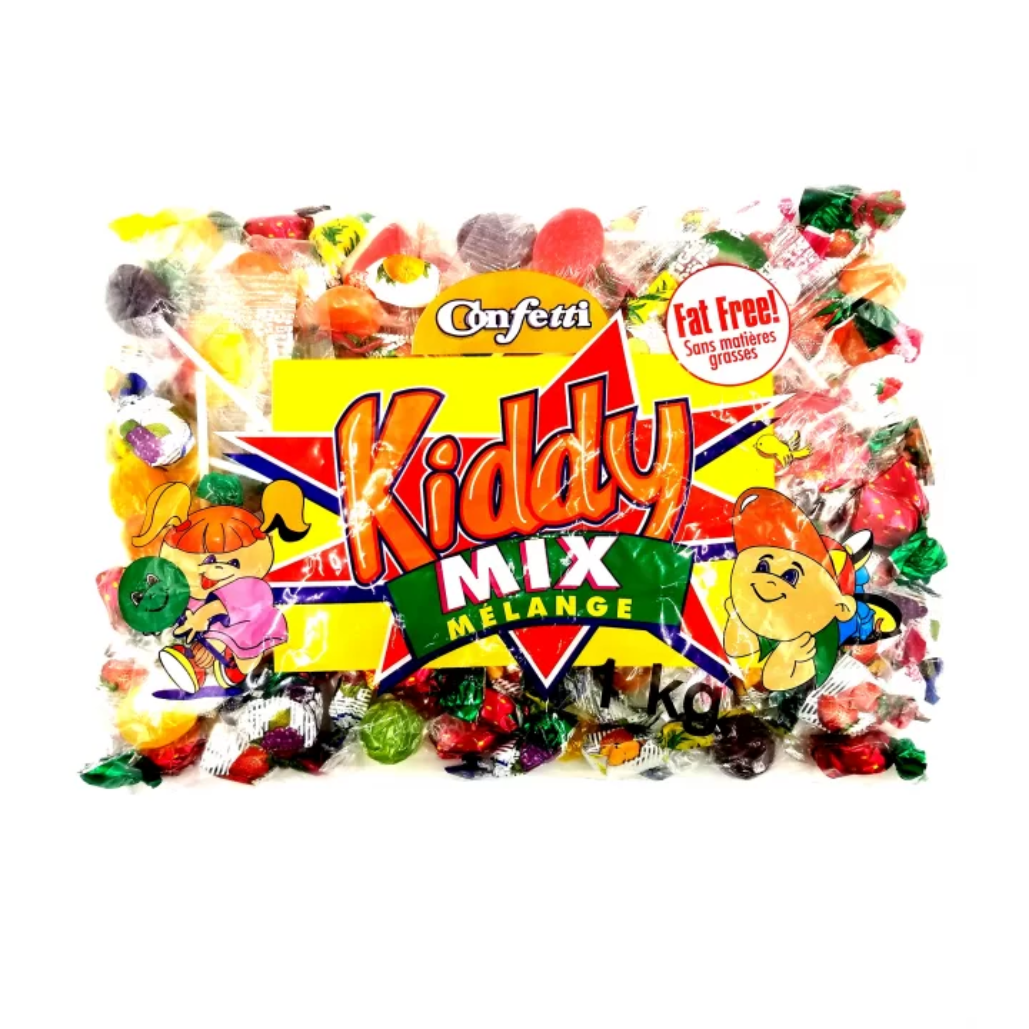 Bonbons mélangées Kiddy 1kg