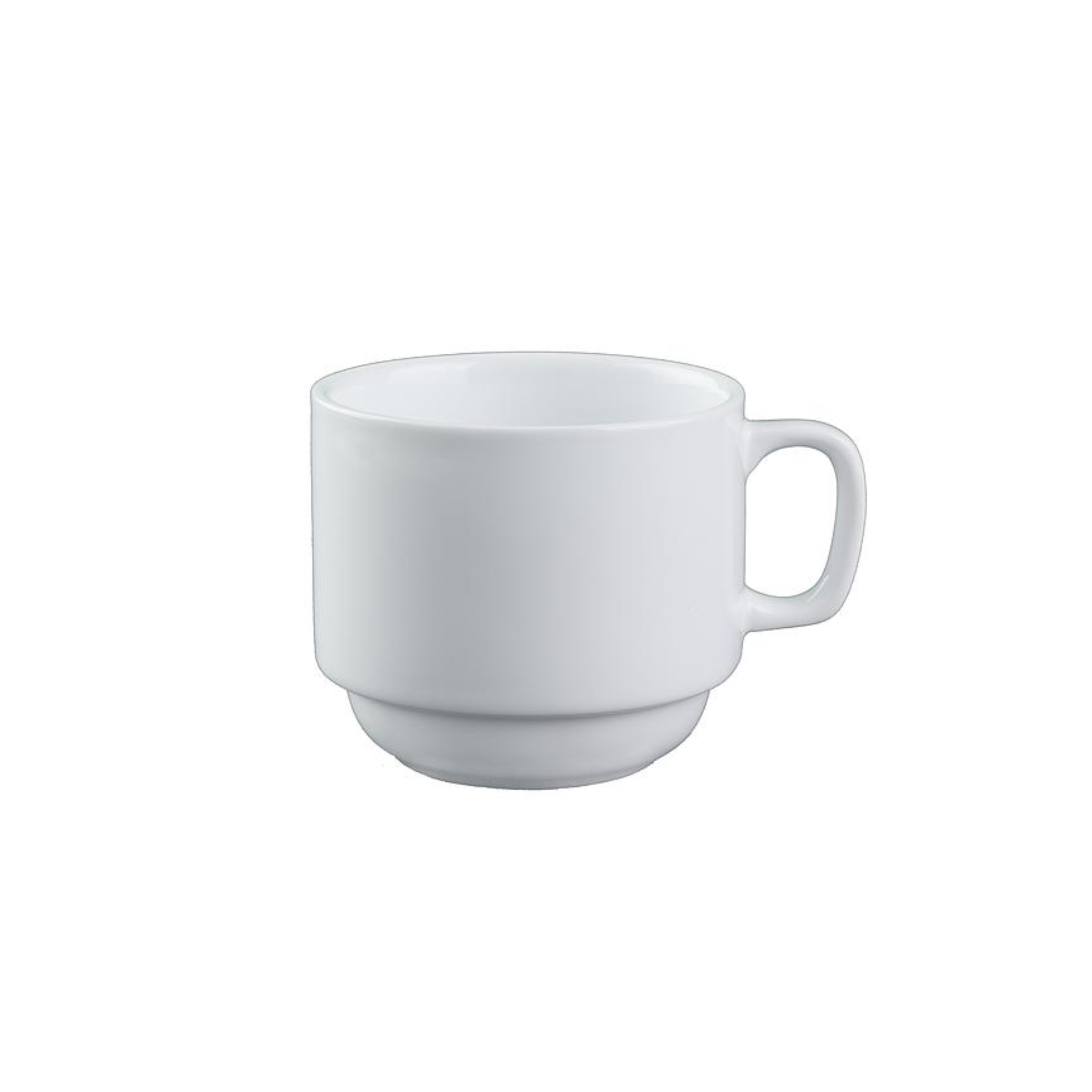 Ensemble de 6 tasses empilables Vitrex Blanc