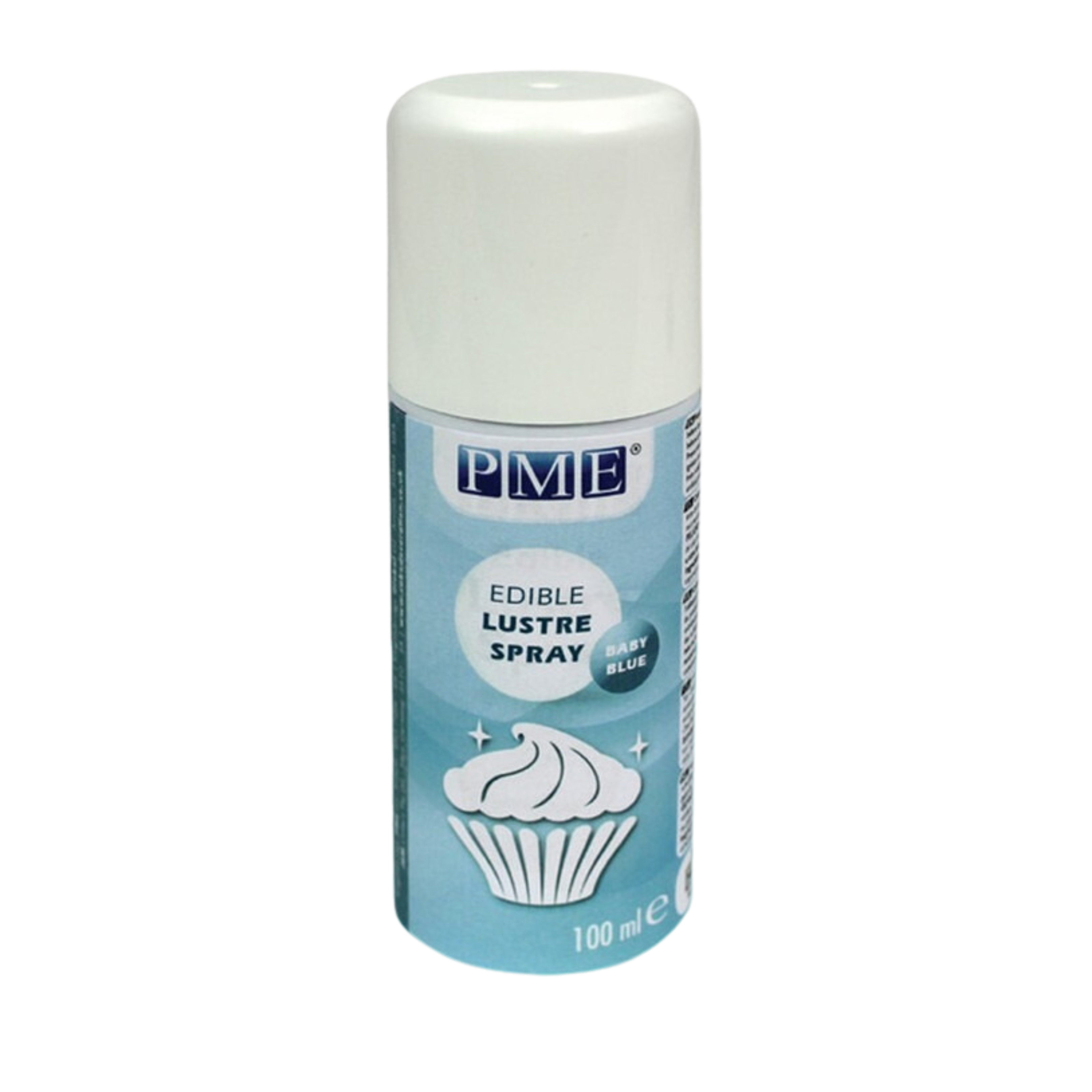 Vaporisateur comestible Bleu pâle lustré 100ml